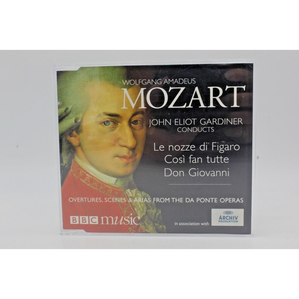 Mozart The Da Ponte Operas John Eliot Gardiner Conducts BBC Music CD Overtures